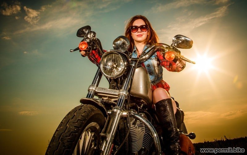 Lady Motorcycle Riders