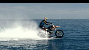 Water Riding Motorcycle