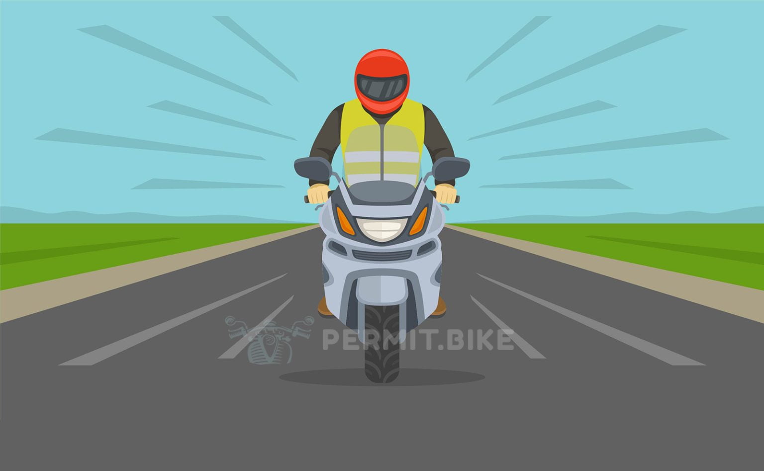 Should You Wear A Motorcycle Helmet? Permit.Bike